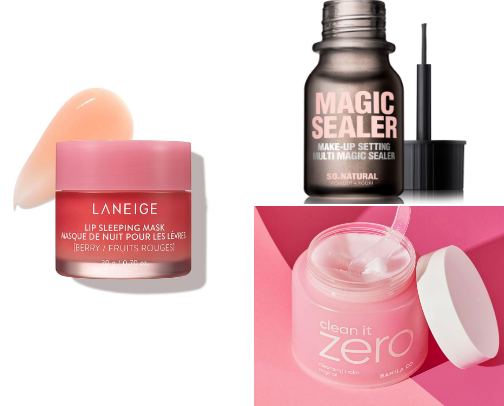 Beauty products that got me through High School cover photo collage