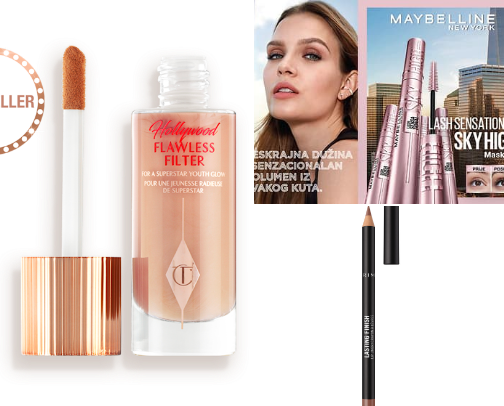 Make up cover photo collage