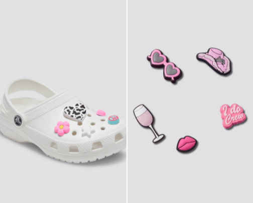 Crocs accessories cover photo collage