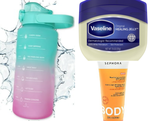 Glow From Head to Toe: My Holy Grails for Smooth, Soft, Plump Skin cover photo collage