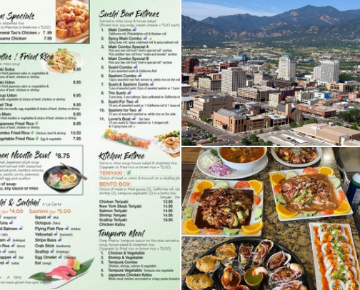 My top Colorado Springs recs cover photo collage