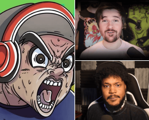 YouTubers cover photo collage