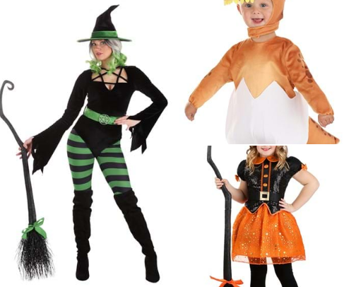 Halloween Costumes ON SALE cover photo collage