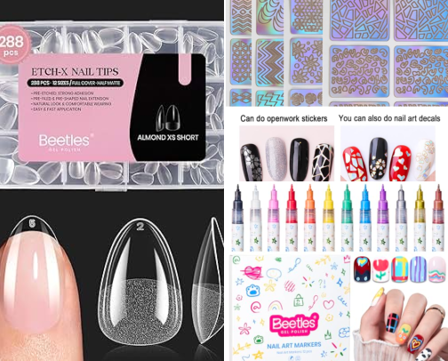 Press On Nail Queen 💕💕 Thats Me💅🏽💅🏽 cover photo collage