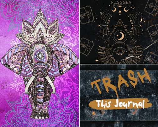 Internal Growth Must-Haves: The Ultimate Positivity & Shadow Work Essentials cover photo collage