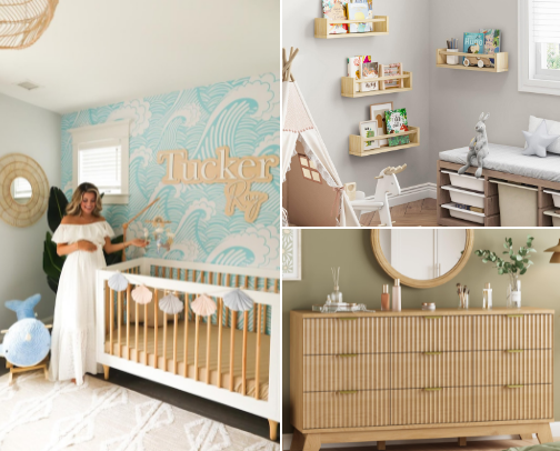 Calm & Cozy. Neutral Nursery Finds for Aesthetic Vibes cover photo collage