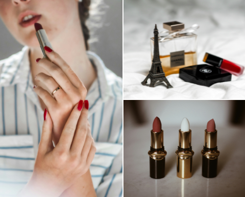 Beauty Favorites | Lipstick à la Parisienne cover photo collage