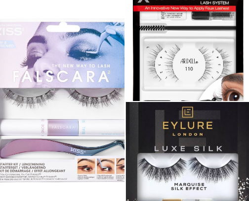 Lash Perfection: False Lashes, Mascaras & Must-Have Adhesives cover photo collage