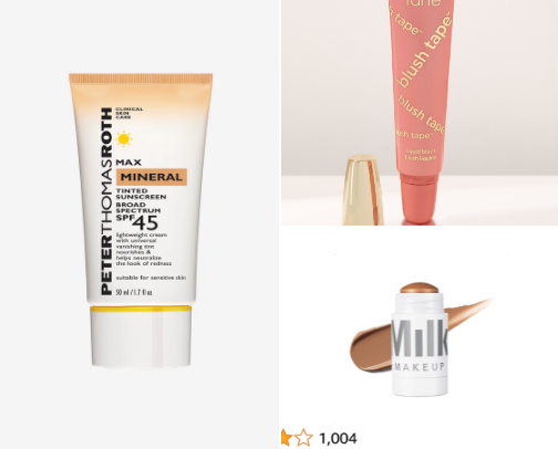 Make up, skin, hair cover photo collage