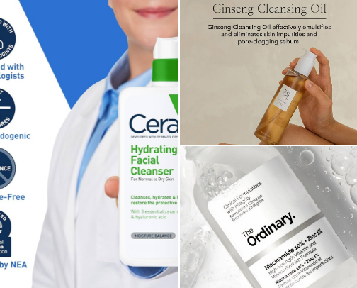 My Glow Getter Guide✨💄:
🌟 The Skincare Stars cover photo collage