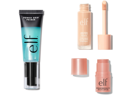 Clean girl makeup cover photo collage