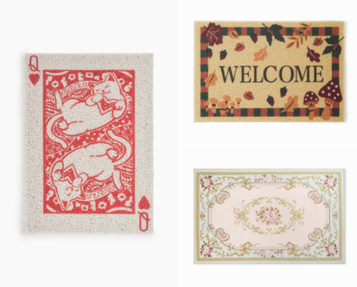 Doormats options✨ cover photo collage