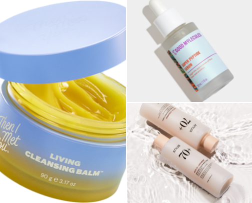 Skincare Must-Haves for 30s Thirsty Skin cover photo collage