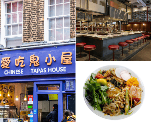 London cheap eats cover photo collage