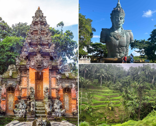 Beautiful Bali cover photo collage