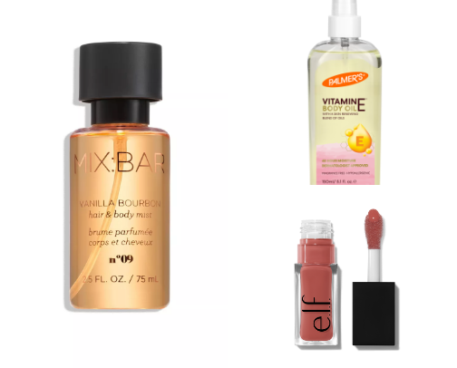 clean girl on a budget (skincare, body care, beauty etc) cover photo collage