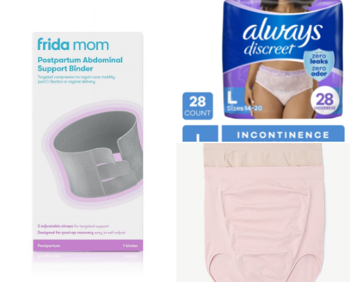 Postpartum Must Haves cover photo collage