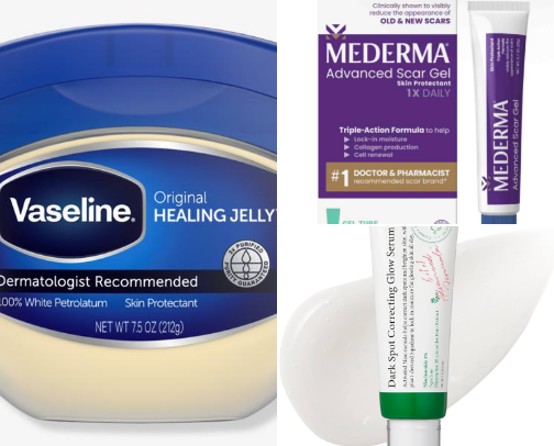 Say bye bye to acne marks and scars!! cover photo collage