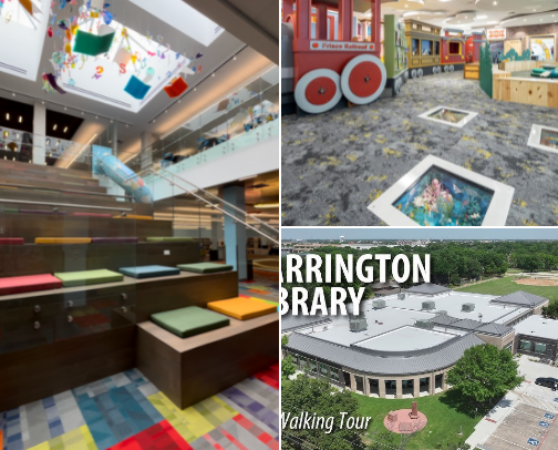 Favorite Libraries in Dallas Fort Worth Metroplex for Kids to Explore 😁 cover photo collage