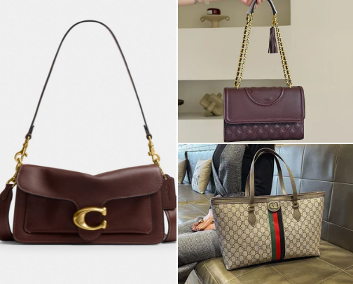 Designer Bags on a Budget cover photo collage