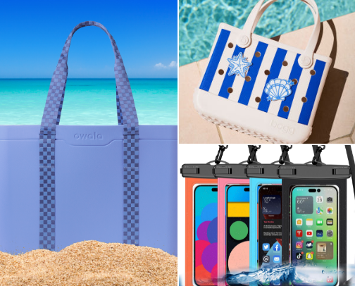 Beach + Pool Must-Haves cover photo collage