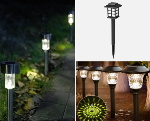 I Finally Found Solar Path Lights That Actually Last All Night cover photo collage
