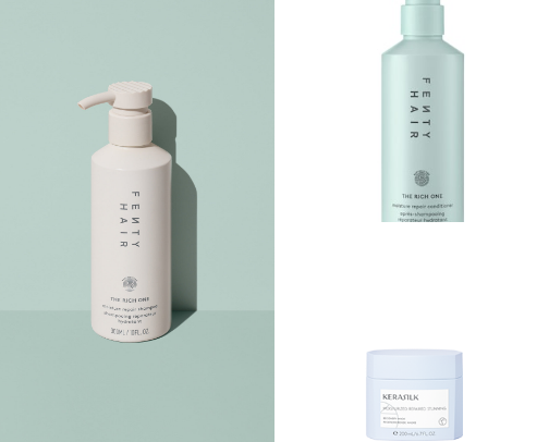 my hair care routine cover photo collage