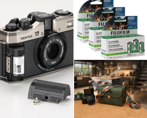 Photography Starter Kit: Everything You Need to Shoot Your First Roll cover photo collage
