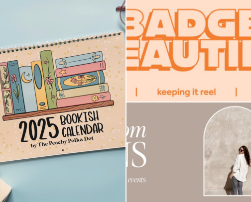 my fav Etsy shops cover photo collage