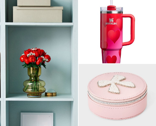 Valentines day gift ideas for her 🌸🎀💗 cover photo collage
