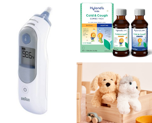 Sick-Day Survival cover photo collage