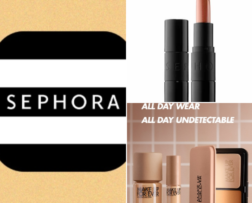Sephora cover photo collage