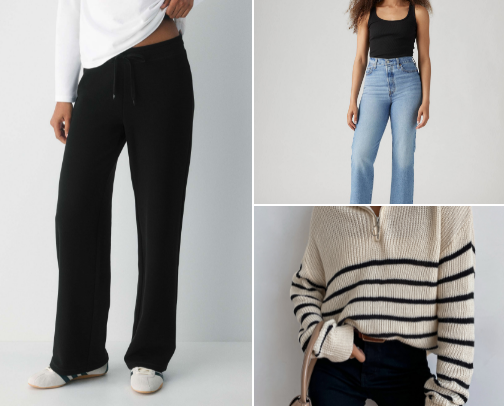 Clothing cover photo collage
