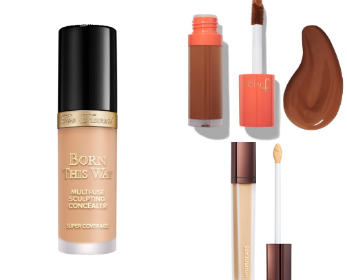 Best Concealers That Don’t Crease (For All Skin Types) cover photo collage