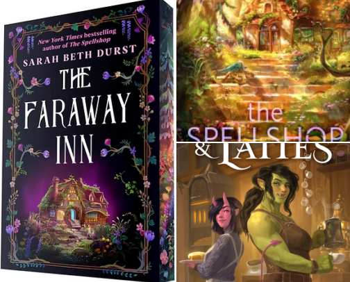 Download - The Faraway Inn Cozy Fantasy Companion Reads and Gifts cover photo collage