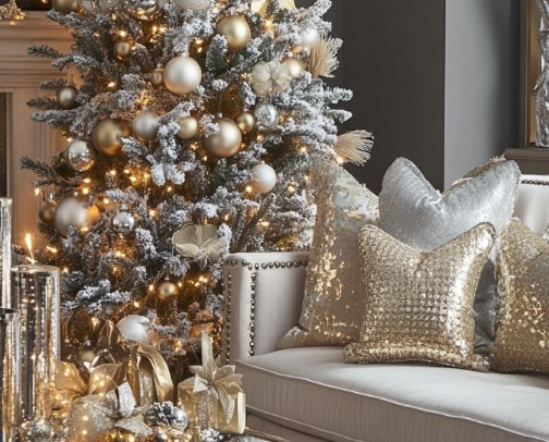Cozy Christmas Home Decor: Warm, Glam & Practical Finds cover photo collage