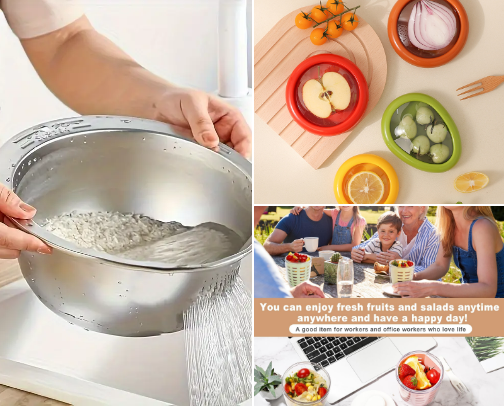 Kitchen finds cover photo collage