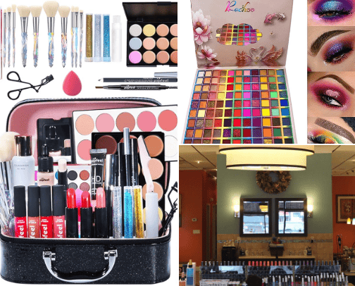 Beauty cover photo collage