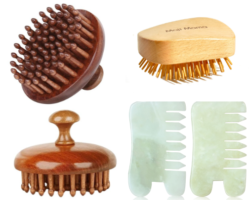 Massage and self care tools cover photo collage