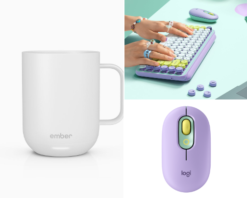 Working from home (but make it cute!) cover photo collage