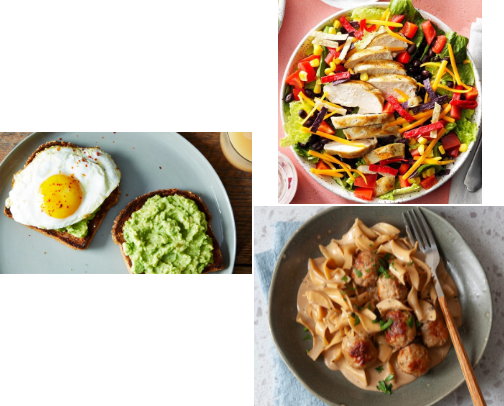 Food for dieters and exercisers🥙 cover photo collage
