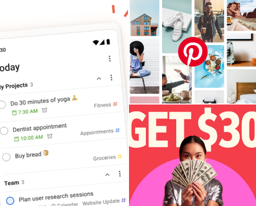 Apps that help me get and stay organized cover photo collage