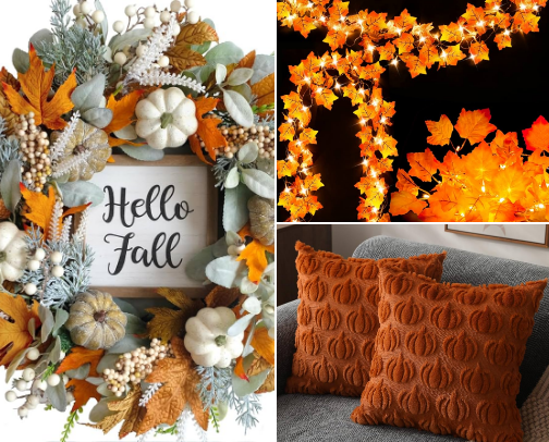 My favorite fall finds cover photo collage
