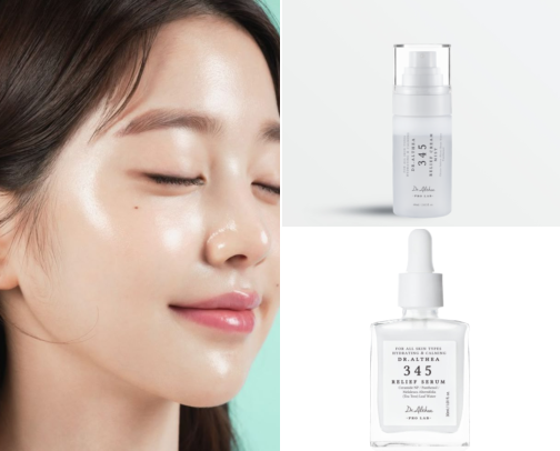 Wonyoung's🍀 skincare for clear skin✨ cover photo collage