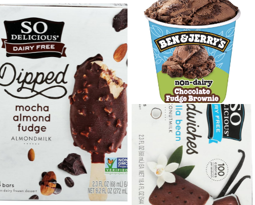 dairy-free food favs cover photo collage