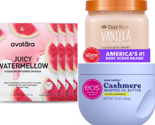 My Self-Care Night Looks a Little Like…. cover photo collage