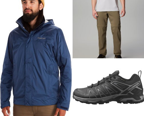 Tactical Hiking Outfit: All-Weather Ready cover photo collage