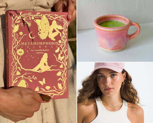 Pretty Pink cover photo collage