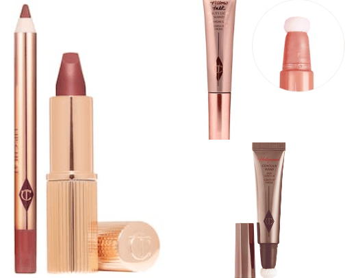 TikTok makeup recommodations cover photo collage