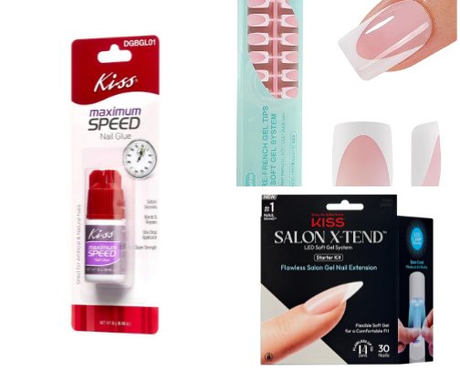 Salon Quality Press On Nails cover photo collage